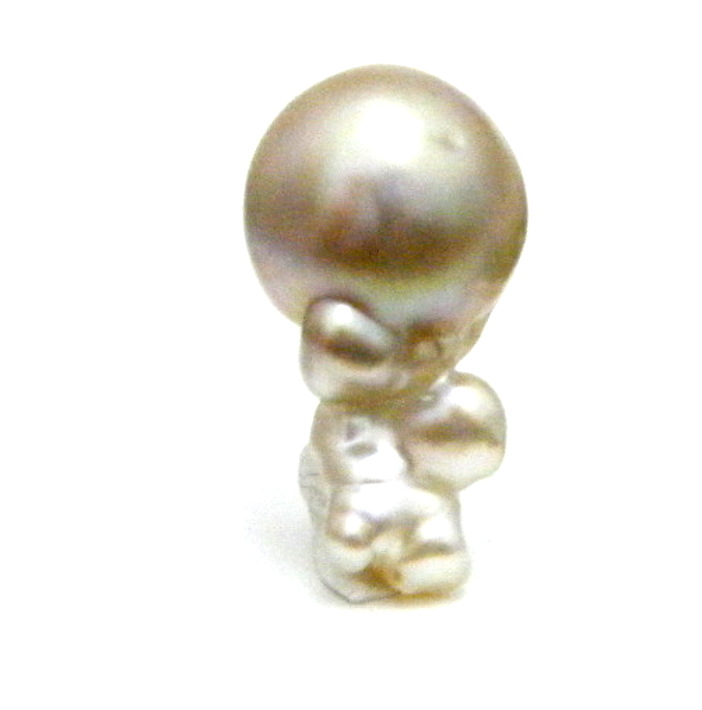 Tiny Gold South Sea Fireball Pearl